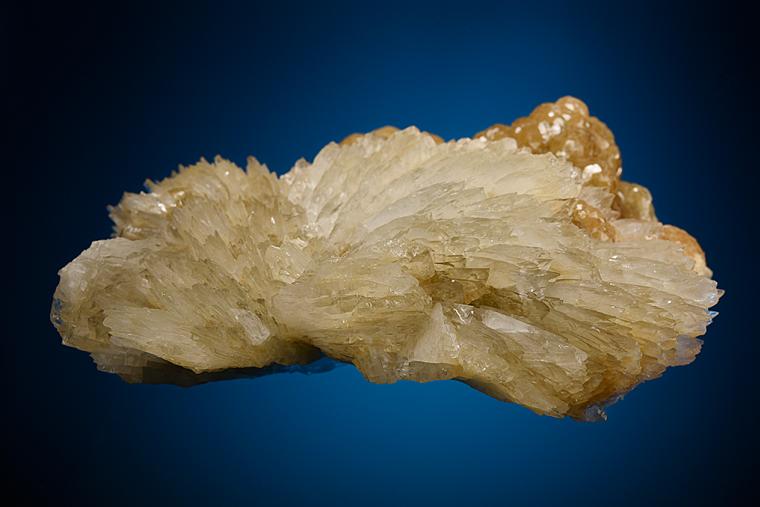 COLEMANITE on CALCITE